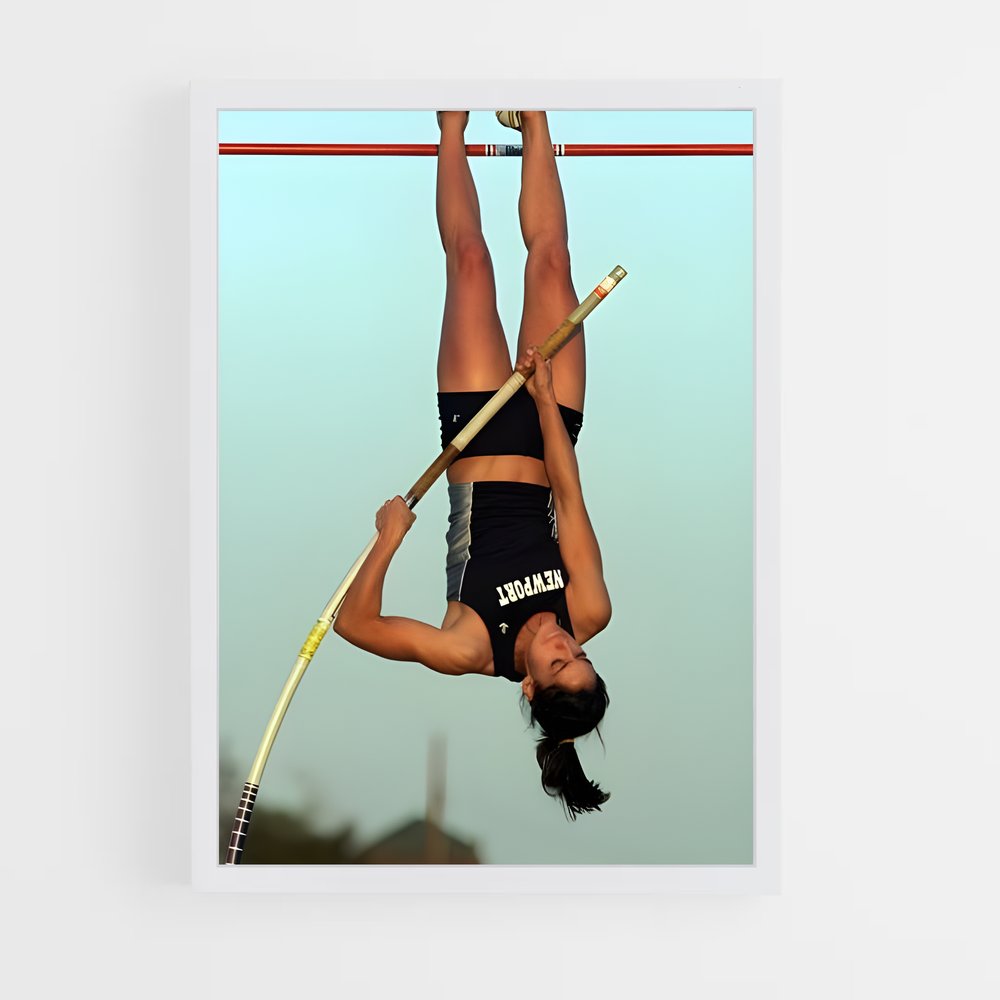 Poster Saut de Gracieuseté – affiche Athlétisme (vue 3)